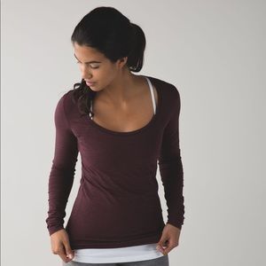 Lululemon Anahatasana Long Sleeve Tee size 6